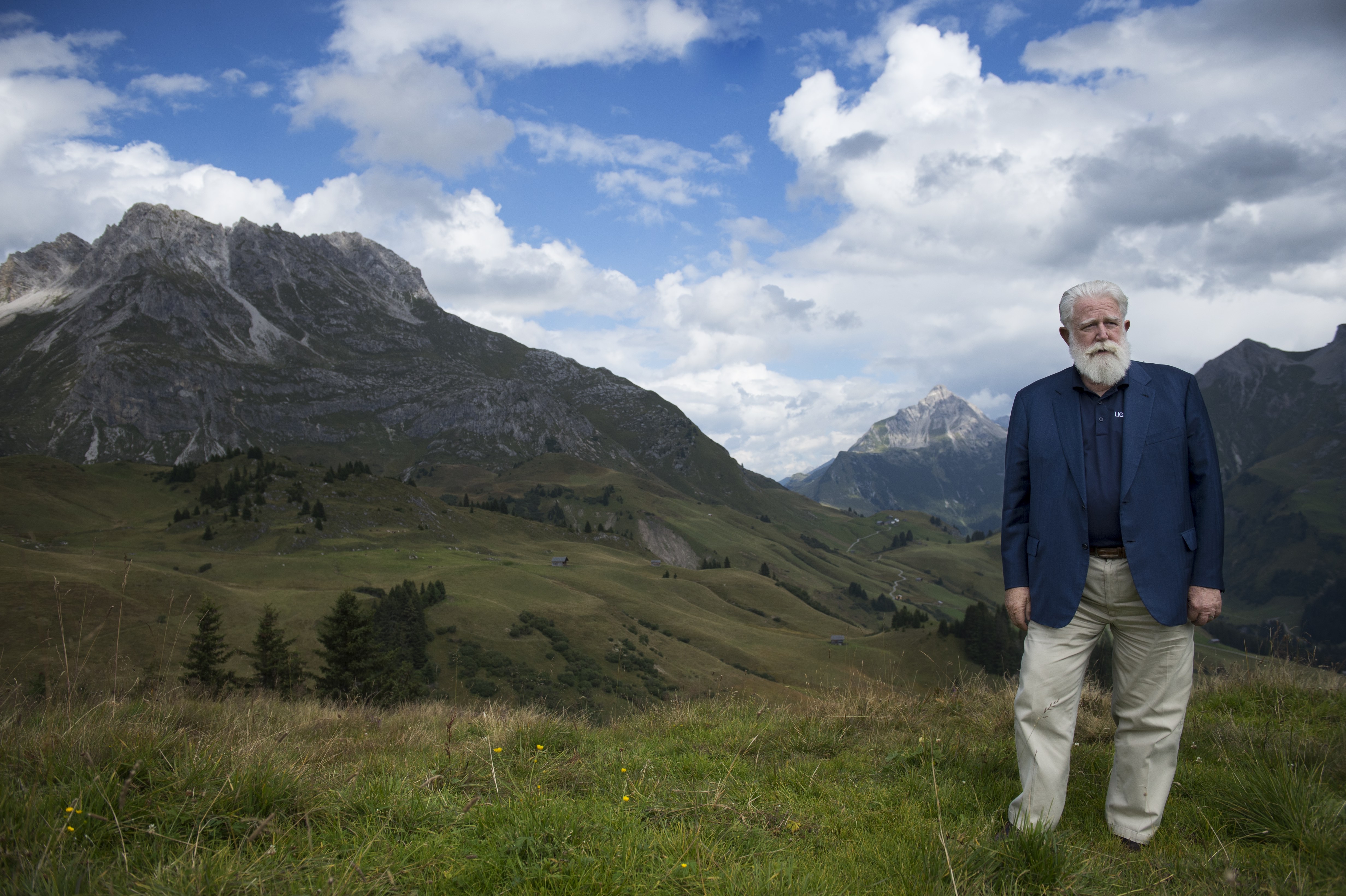 James Turrell, Lech am Arlberg, September 2014, Foto: Maria Muxel