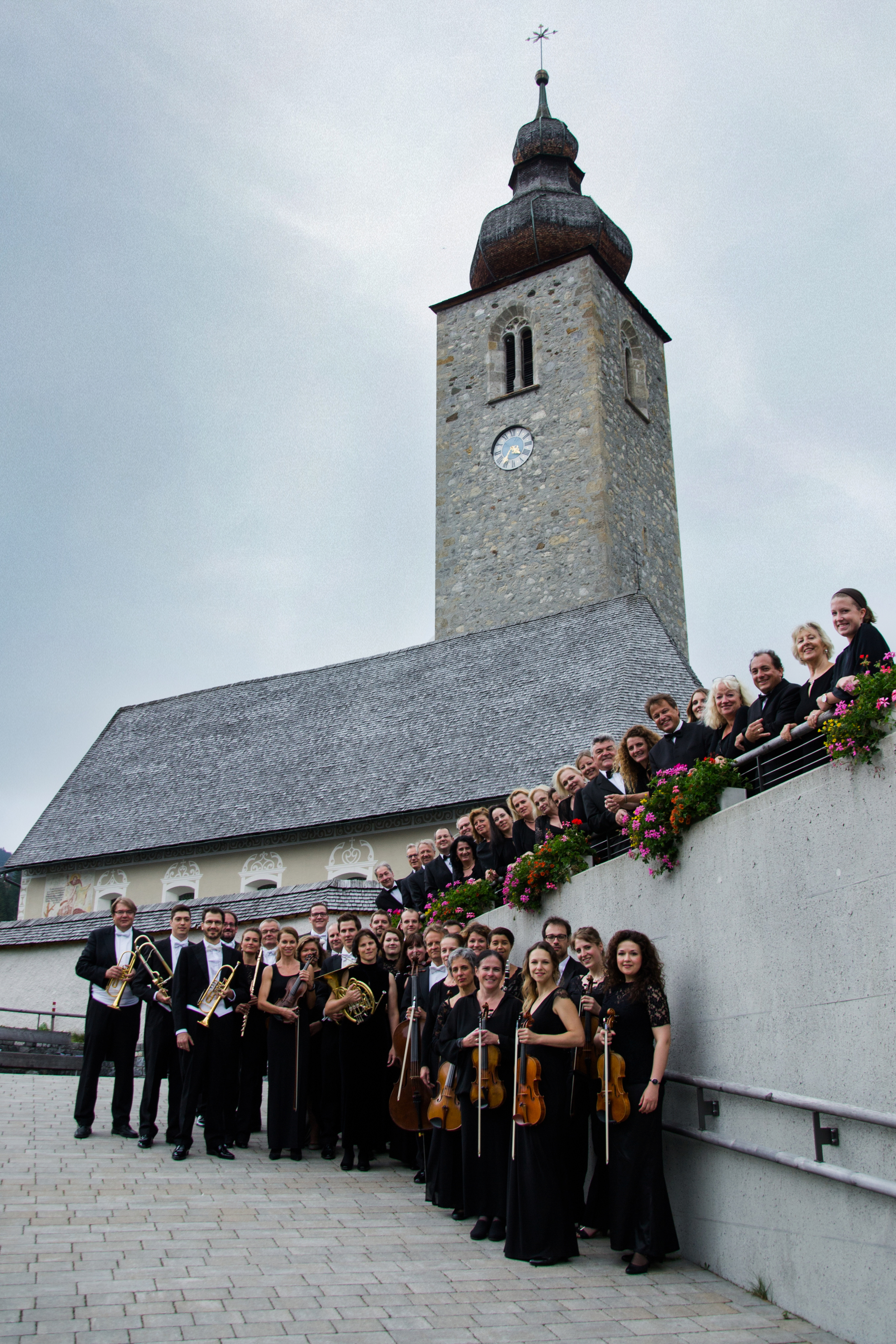 Die Künstlerinnen und Künstler, LCF 2017. Foto: Lech Zürs Tourismus