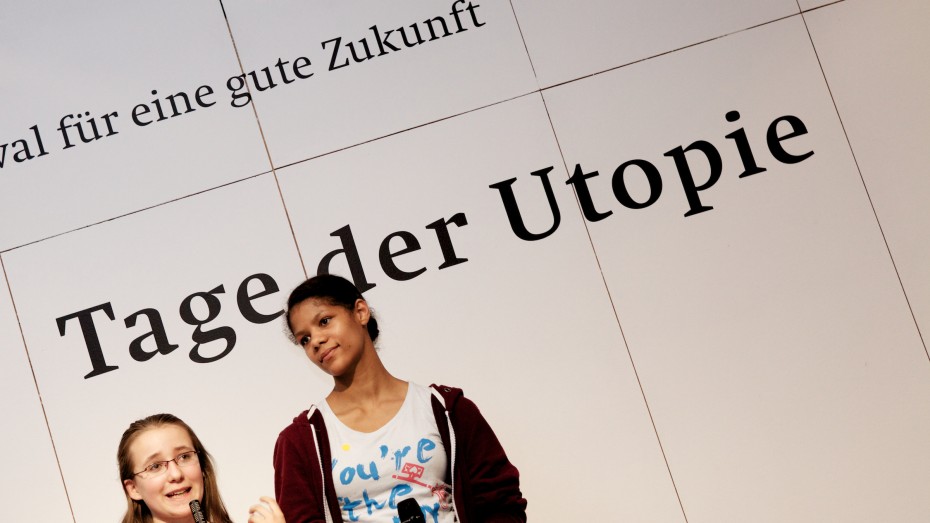 Abdruck honorarfrei im Zusammenhang mit Berichterstattung über die Tage der Utopie.